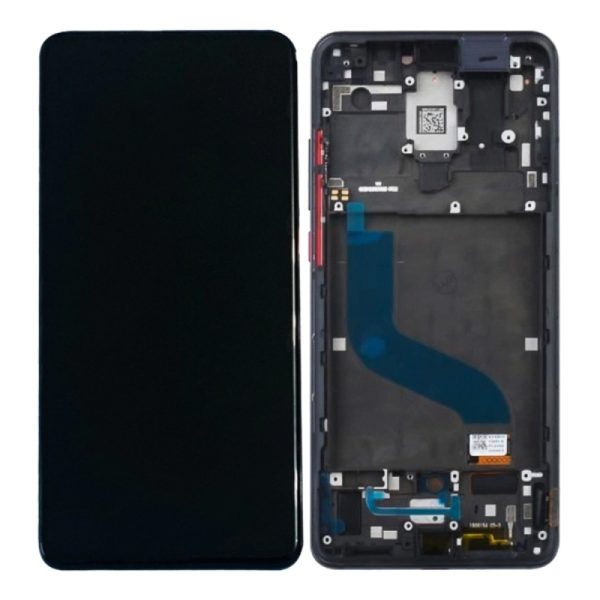 Bloc écran compatible pré-assemblé pour Xiaomi Mi 9T et Mi 9T Pro Noir Carboneff