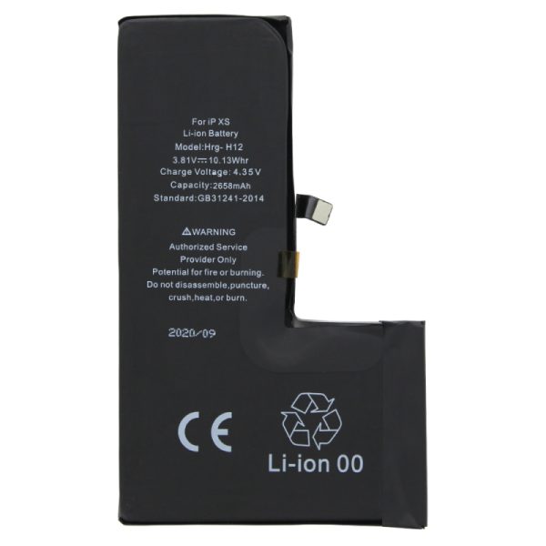 Batterie strictement identique à l'originale pour iPhone XS