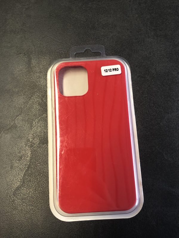 Coque en silicone iPhone 12/12Pro