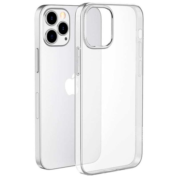 Coque de protection anti-choque pour iPhone 12 Pro Max – Transparent