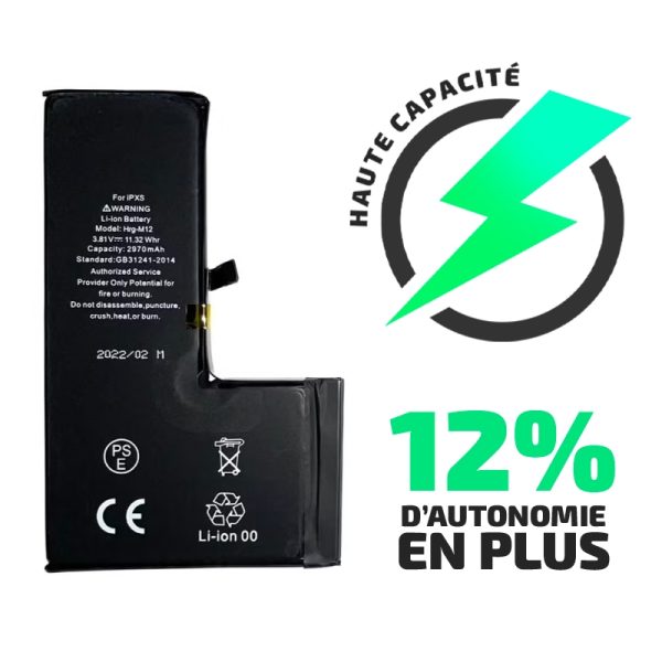 Batterie iPhone XS Haute Capacité