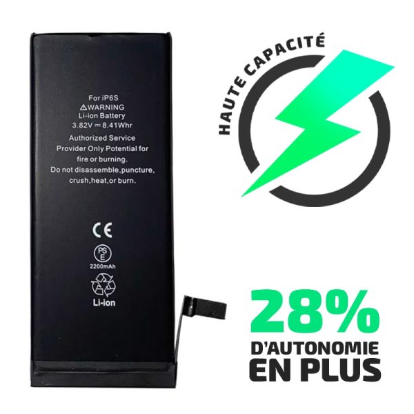 Batterie iPhone 6S Haute capacité